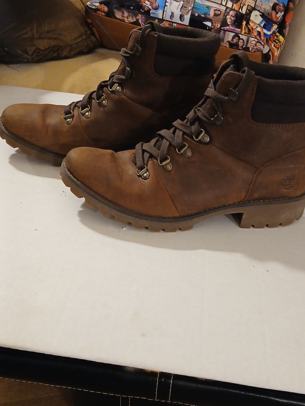 Timberland Women's Waterproof Brown Nubuck Ortholite Hiking Boots